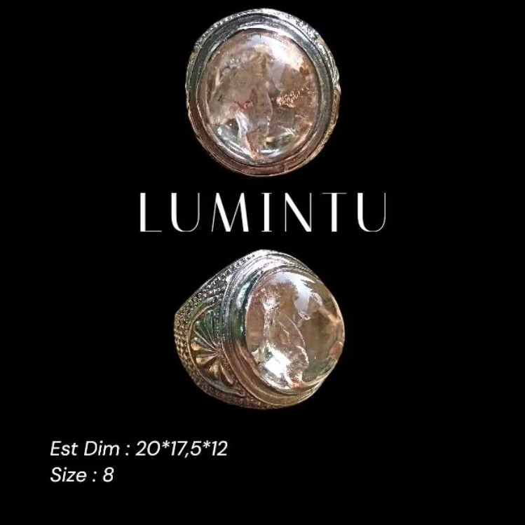 Cincin Kinyang Karang/Kinyang Air/Rock Quartz