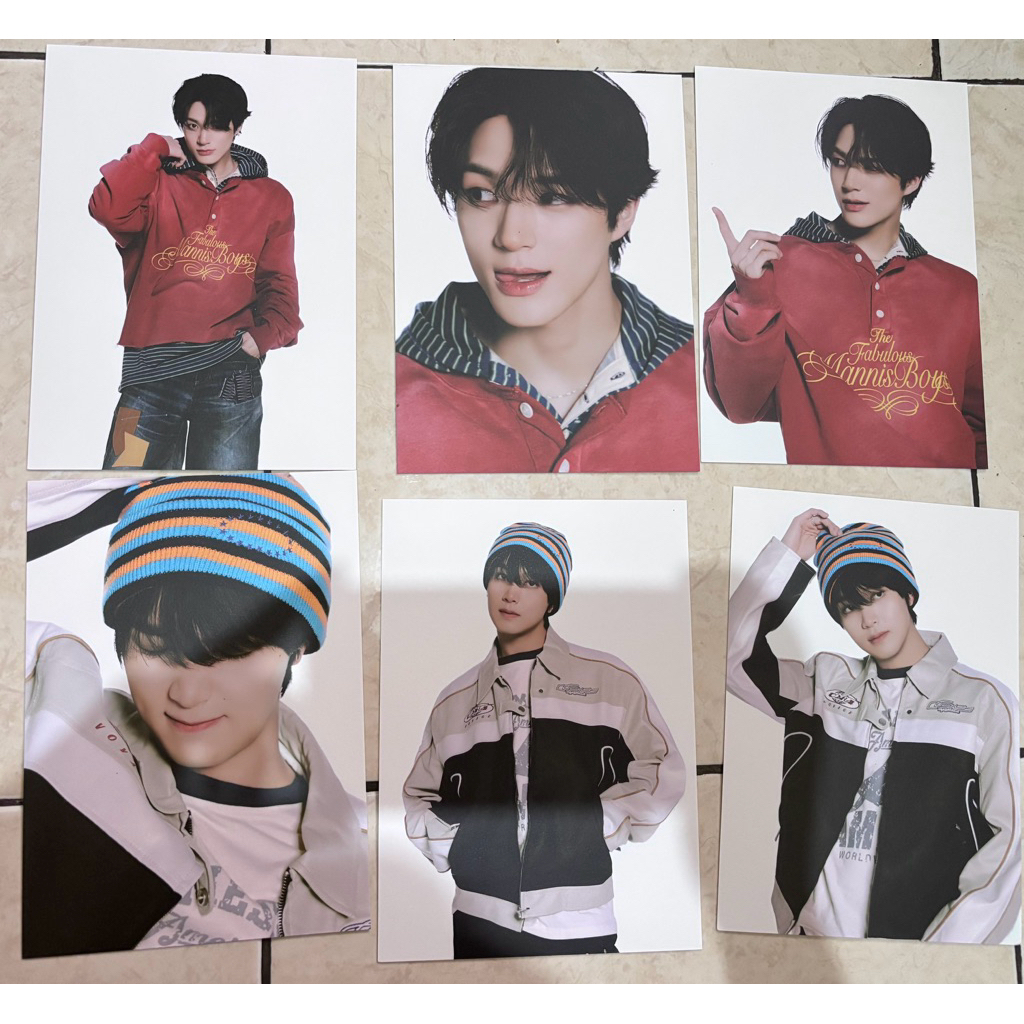 SHARING POSTCARD JENO HAECHAN MD DREAM QUEST NCT DREAM FANMEET