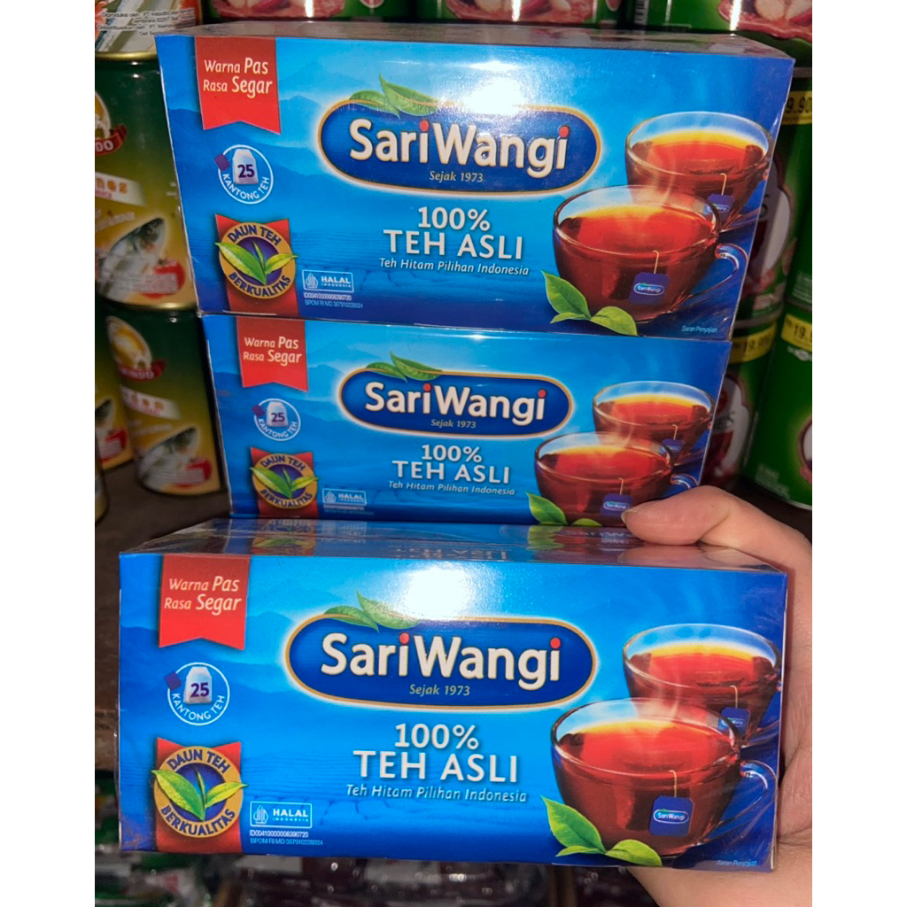

Teh Sari Wangi Isi 25 kantong Teh