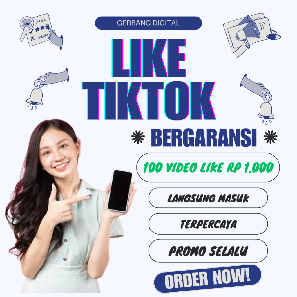 FYP TIKTOK VIRAL LIKE TIKTOK LIKE TIKTOK AMANAH LIKE TIKTOK MURAH PROMO SELALU