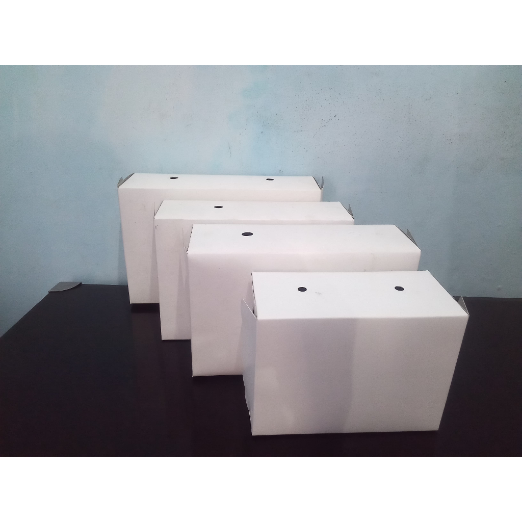 

Kardus Jajan Putih Polos Beragam Ukuran