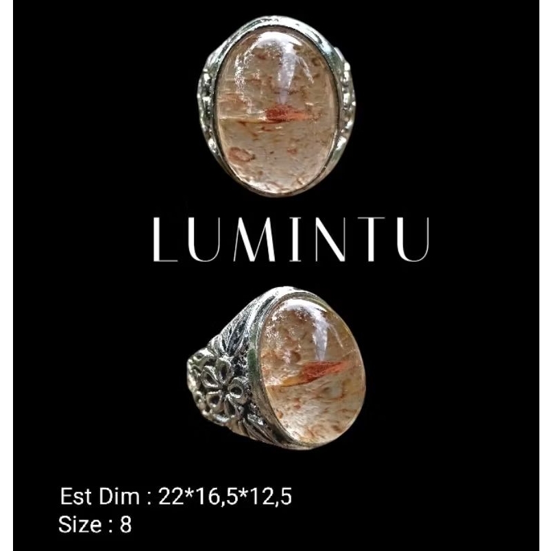 Cincin Kinyang Karang/Kinyang Air/Rock Quartz