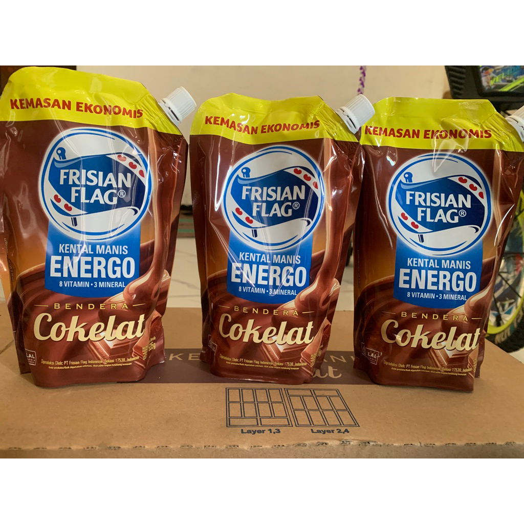 

Susu Kental Manis Frisian Flag Coklat 535gr