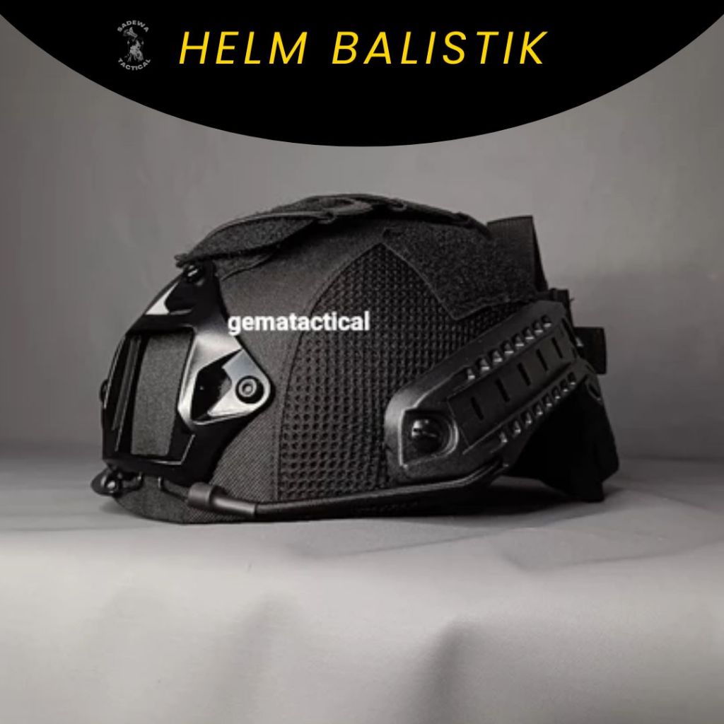 HELM BALISTIK LEVEL 3 / HELM KEVLAR / HELM TACTICAL KEVLAR / HELM BALISTIK ANTI PELURU