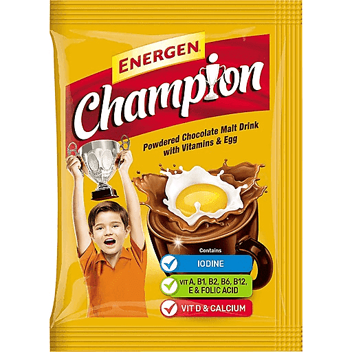 

Minuman Cokelat Mayora Champion 1 Renceng 5 pcs