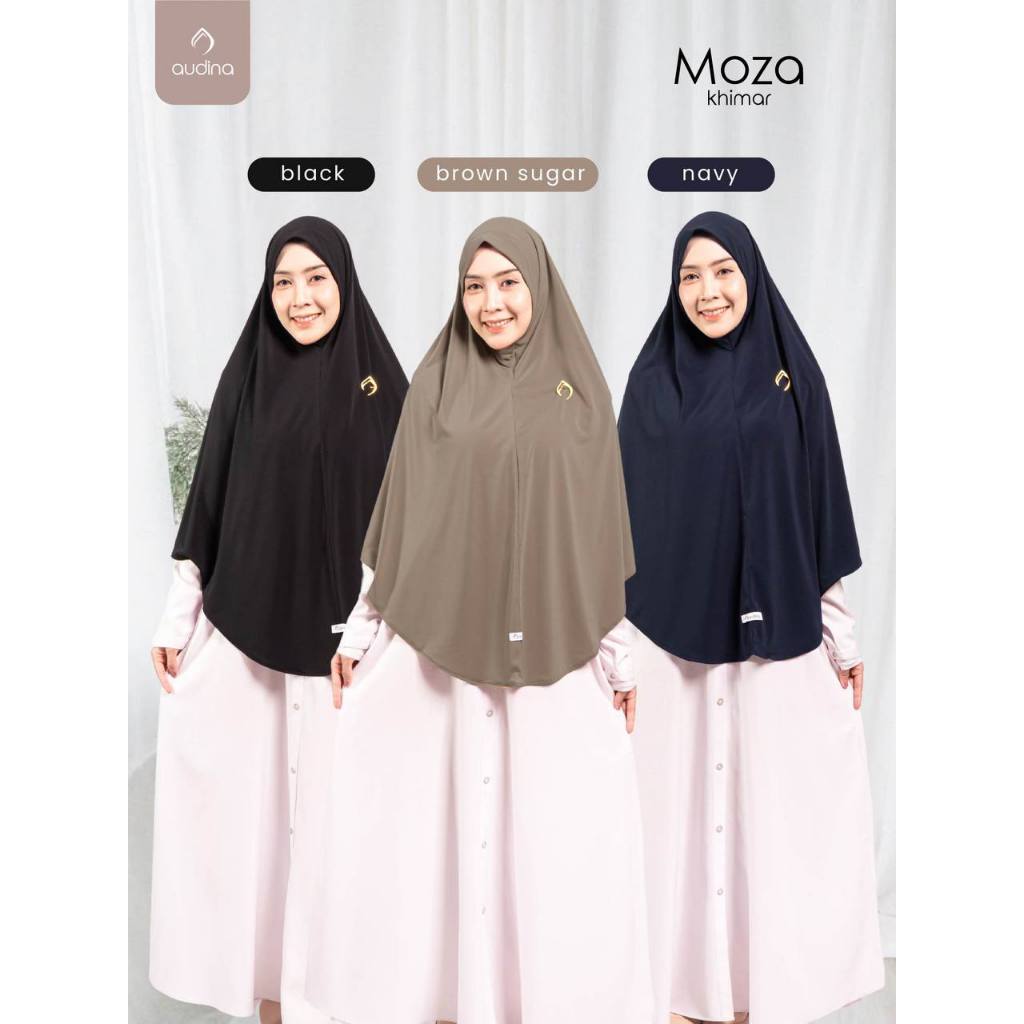 Bergo Non Pet Jersey Premium Moza-Khimar ORI Audina