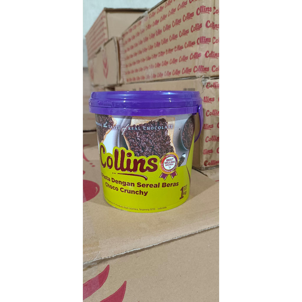

Collins Choco Crunchy 1kg Selai