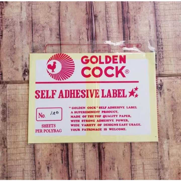 

JUAL LABEL GOLDEN COCK 120