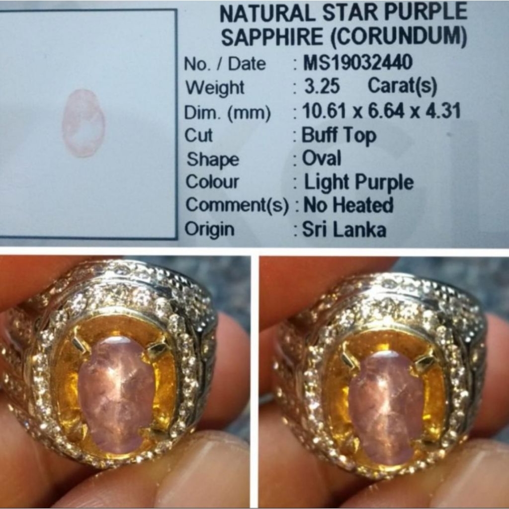 Star Purple Sapphire Srilanka Safir Ceylon Ada garnet tsavorite topaz alexandrite chrysoberyl tourma