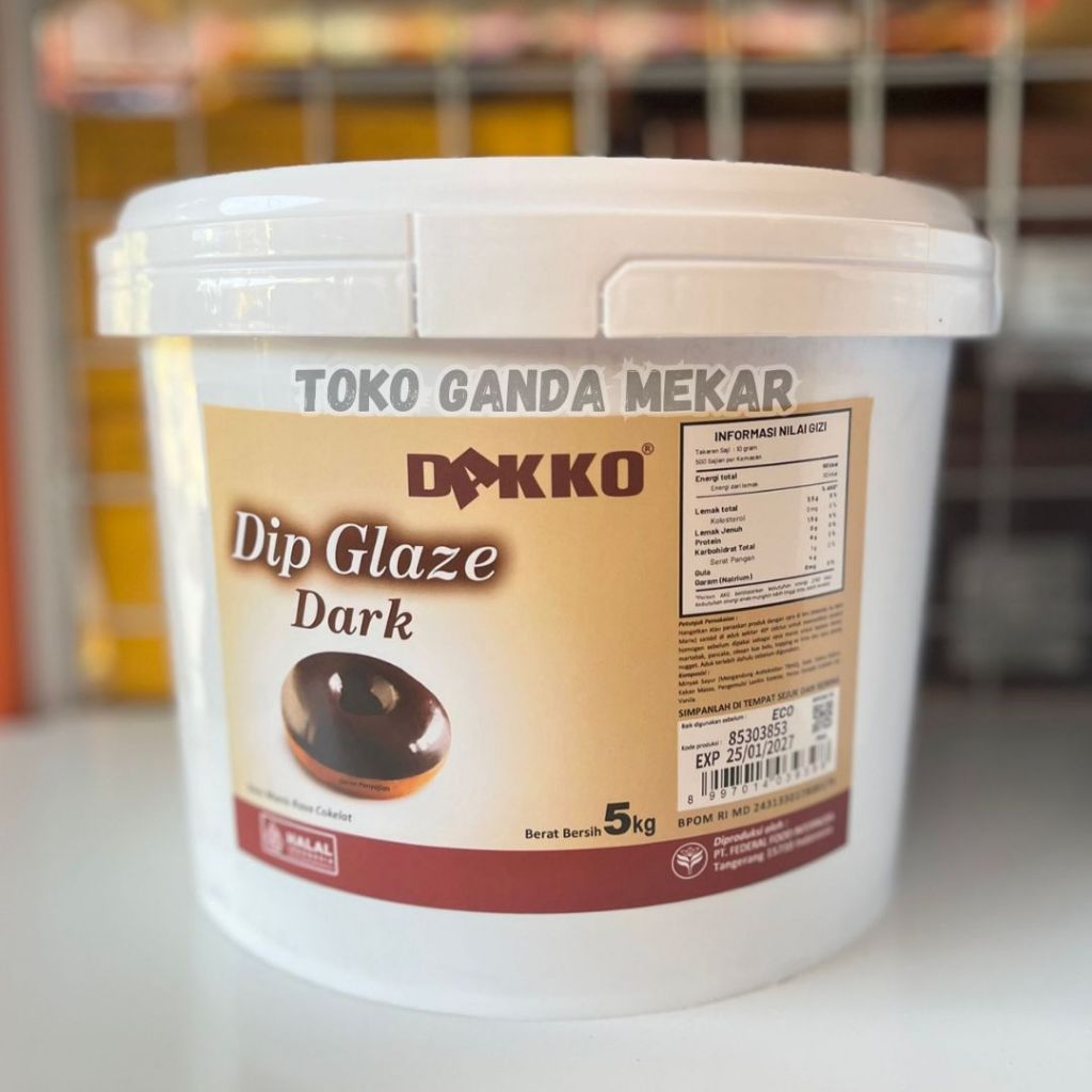 DAKKO DIP GLAZE ECO DARK 5KG