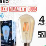YOMIKO Lampu Cafe LED Filament Edison 4 Watt