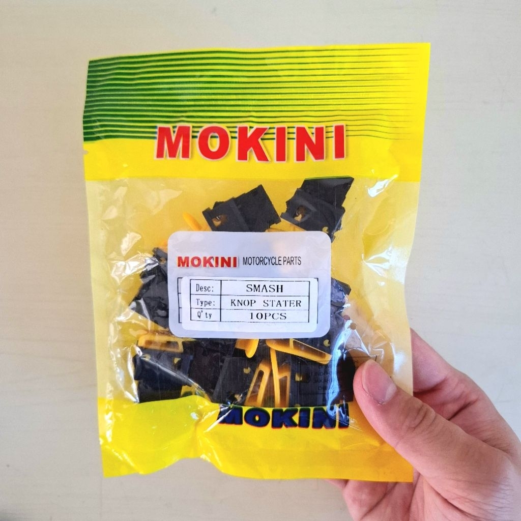 [10 Pcs] Tombol Starter Beat Karbu Vario 110 Karbu Supra X 125 Fit New Smash 110 - Saklar Stater