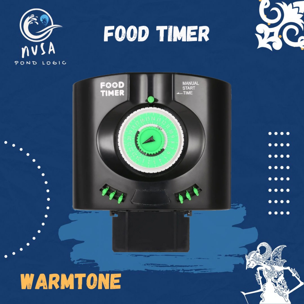 Automatic Aquarium Tank Automatic Fish Feeder Timer Warm Tone Food Feeding Fish Food Feeder Timer Au