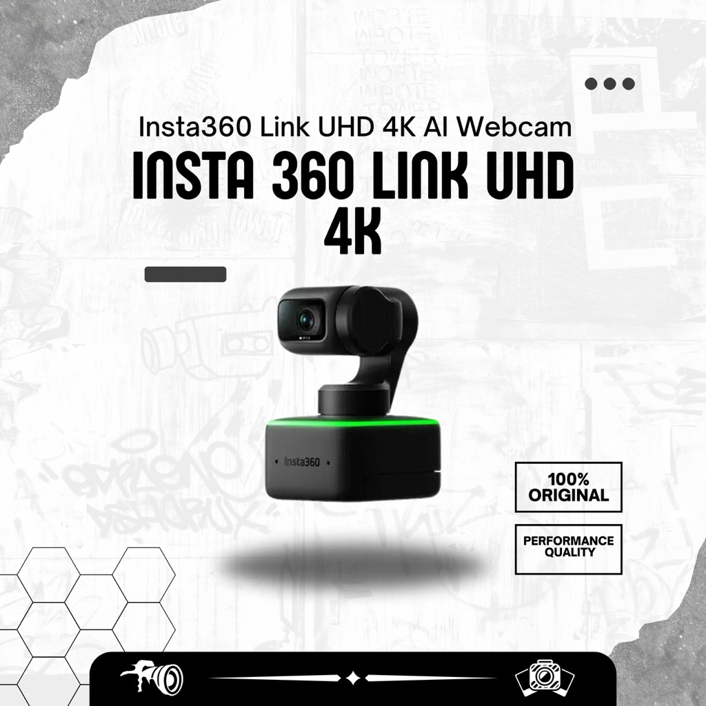 Insta360 Link UHD 4K AI Webcam - Insta 360 Link UHD 4K
