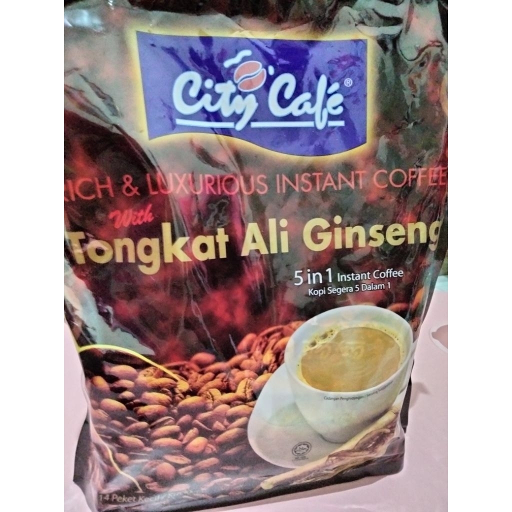

City Cafe 5 in 1 Instant Coffee isi 14 sachet