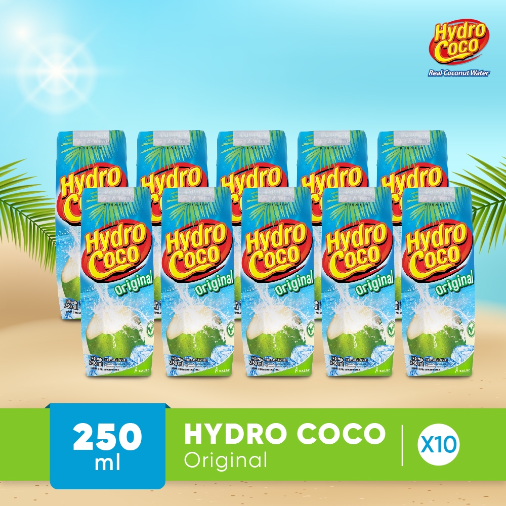 

Hydro Coco Kemasan 250ml - Isi 10