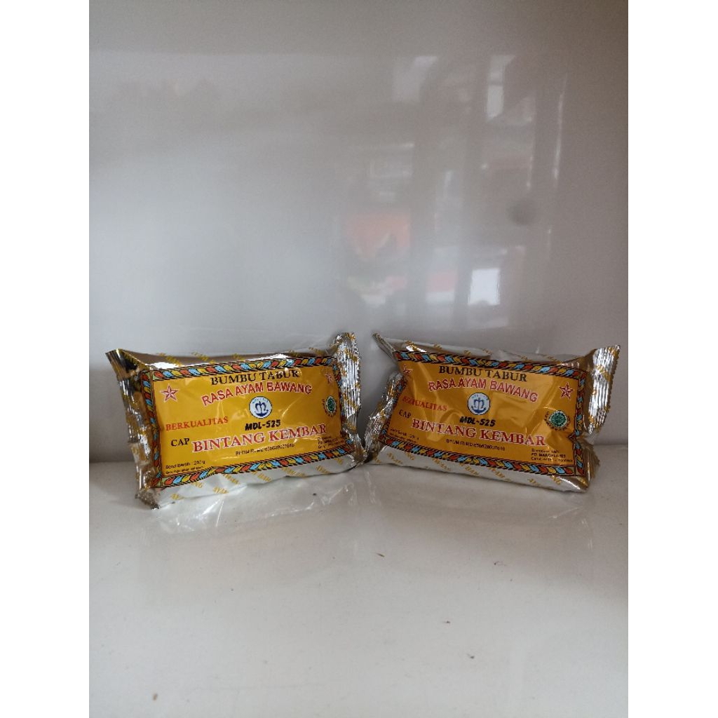 

Bumbu Tabur Cap Bintang Kembar 250gr – Rasa Ayam Bawang | Gurih, Lezat, Nempel di Lidah!