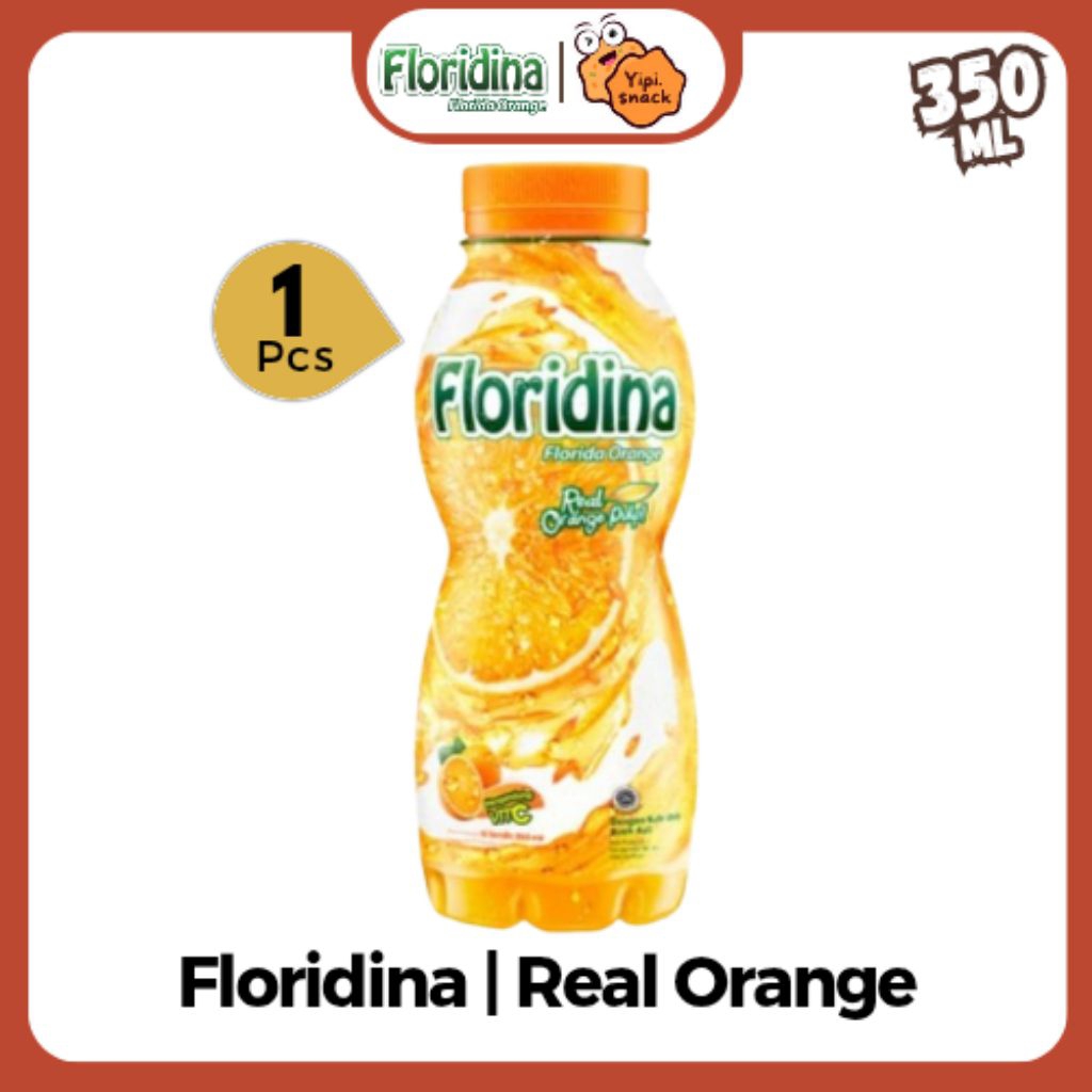 

Floridina Real Orange Minuman Rasa Jeruk 350ml