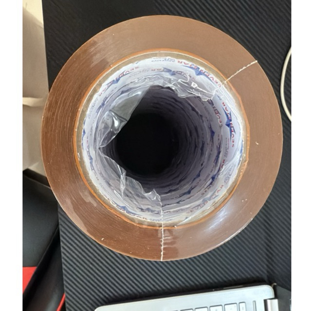 

Lakban Isolasi Bening Cokelat 200 yard