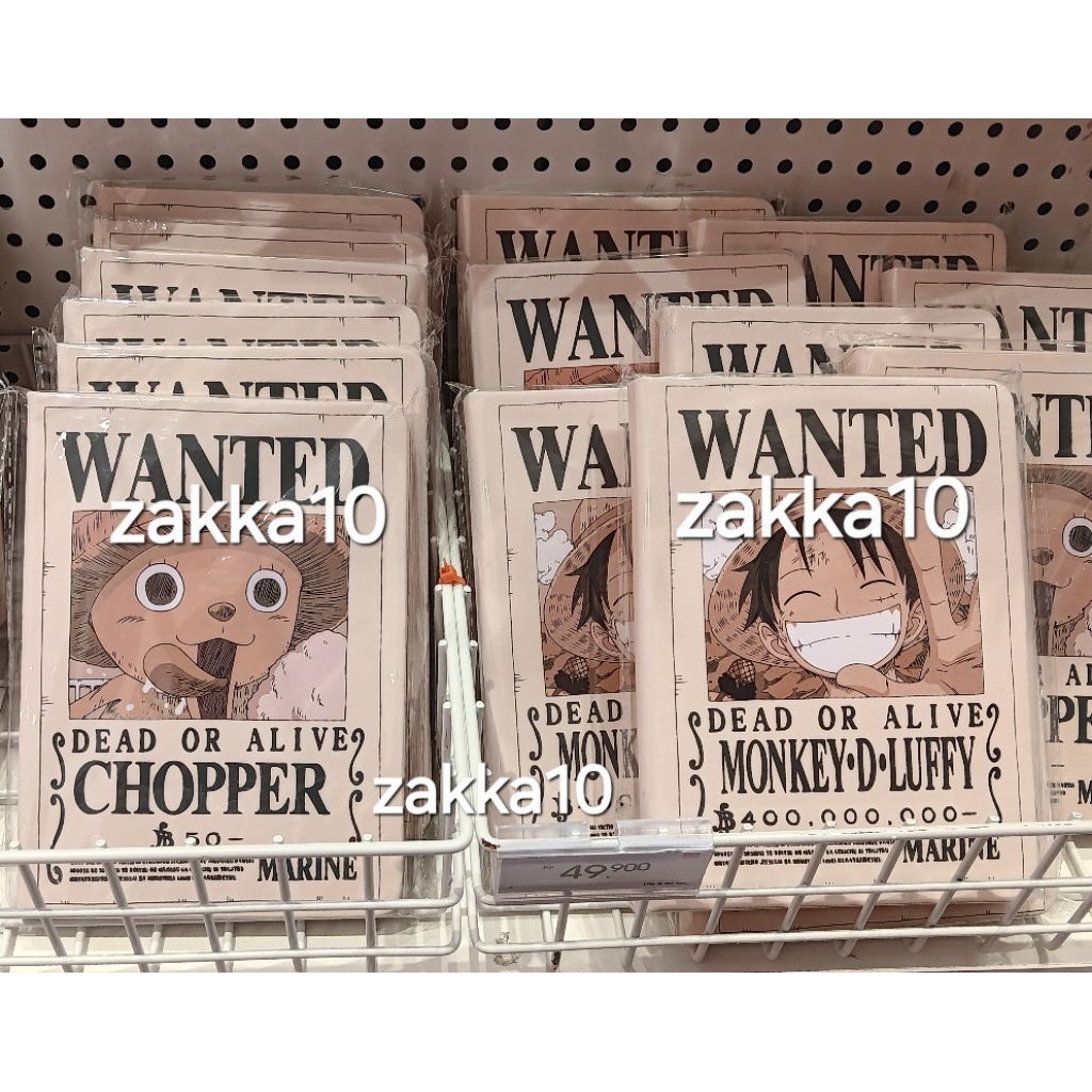

Miniso One Piece Buku Tulis Catatan Hardcover PU 80sheets Notebook