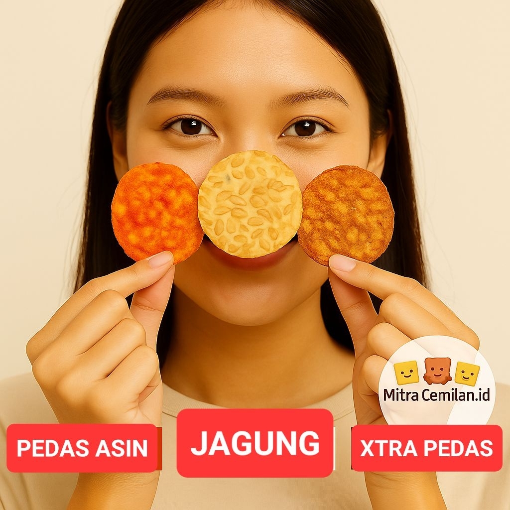 

TEMPE PREMIUM PEDAS dan JAGUNG 200GRAM, TEMPE JAGUNG TEMPE SAGU BUMBU, TEMPE PEDAS ASIN, TEMPE XTRA PEDAS, KERIPIK TEMPE RASA // SNACK TEMPE MITRACEMILANID