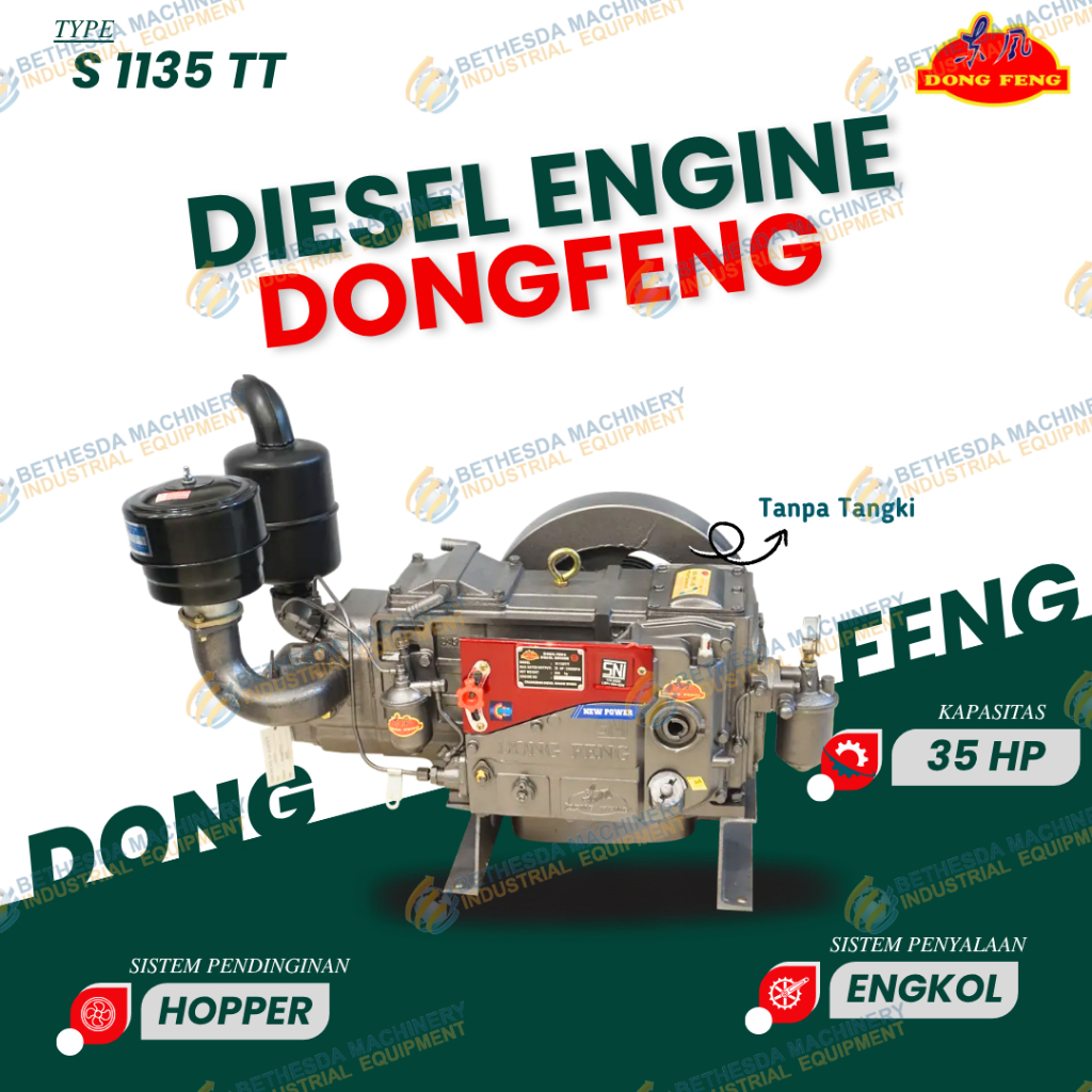 Diesel Engine Manual S 1135 Dongfeng 35 PK S 1135 TT 35 HP