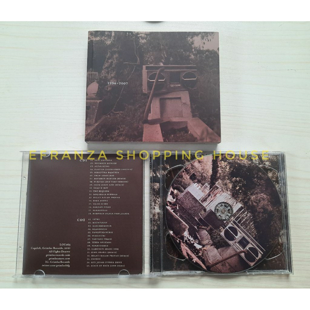 HOMICIDE - COMPLETE DISCOGRAPHY CD