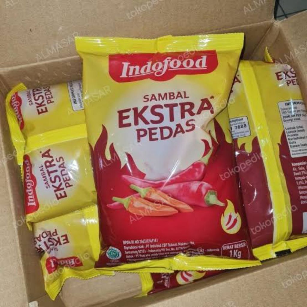 

Indofood Sambal Extra Pedas 1kg