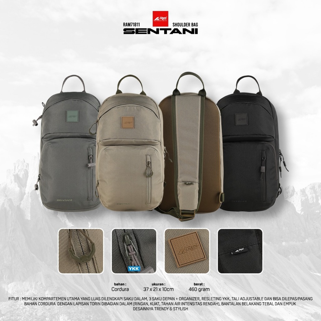 Tas Ransel Tali Satu / Slingbag Sentani Arei Outdoorgear