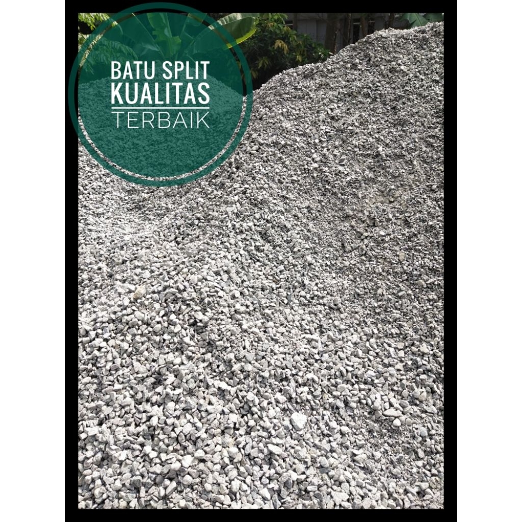 Batu split 1truck colt diesel 6m³ kualitas terbaik