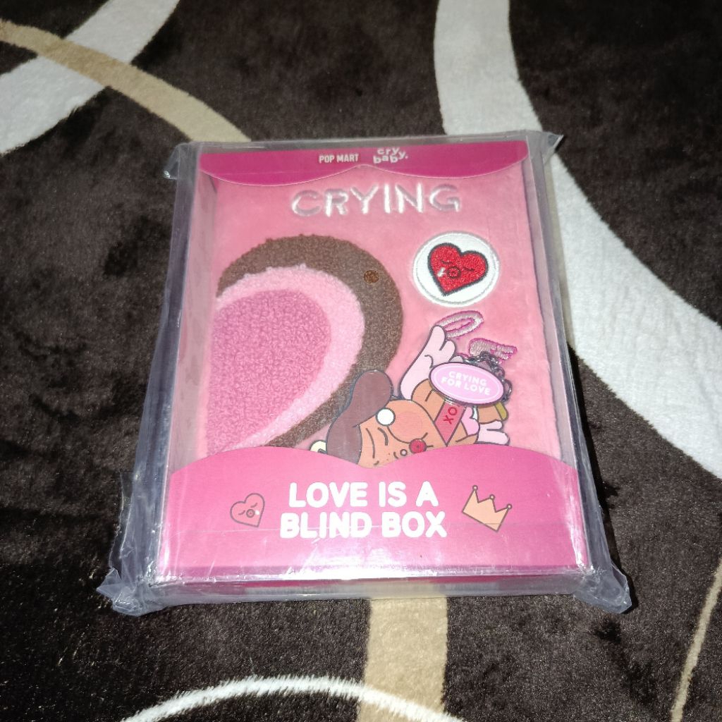 

Crybaby Crying Love is a blindbox Note book Original 100%