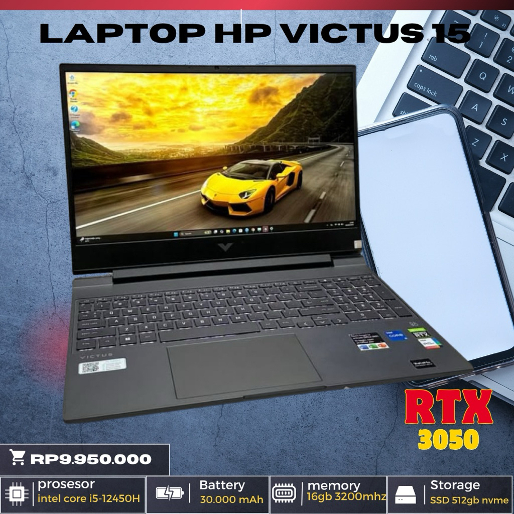 LAPTOP GAMING HP VICTUS 15