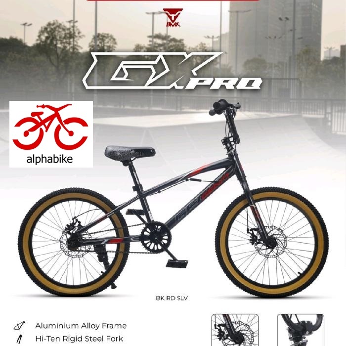 SEPEDA BMX 20 GENIO BMX GX PRO ALLOY SEPEDA ANAK