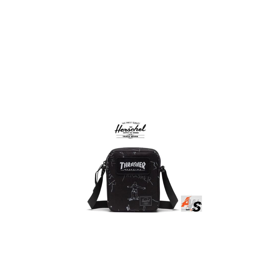 HERSCHEL-THRASHER  GONZ HERITAGE CROSSBODY-BLACK-(2.5L)-BAG-US