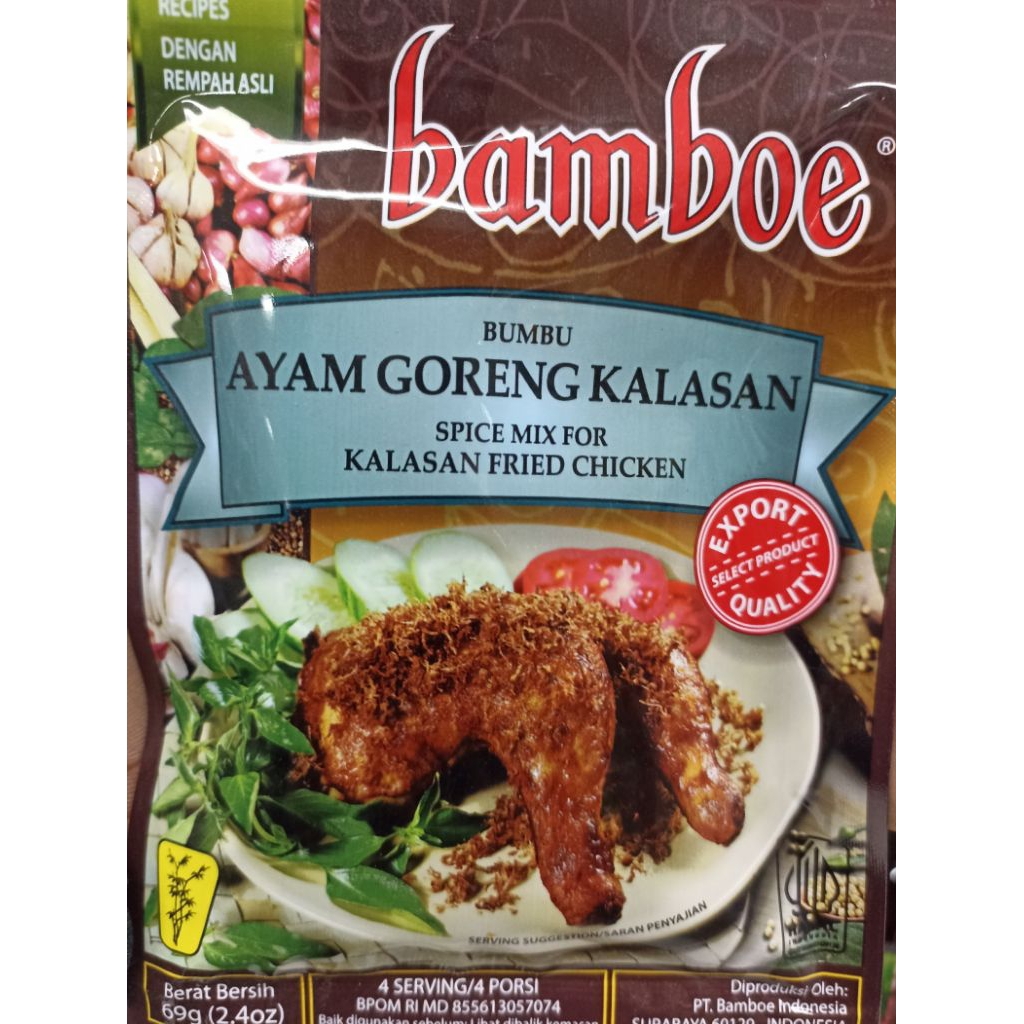 

Bumbu Bamboe Variant Ayam Goreng Kalasan