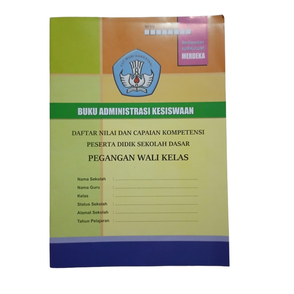 Daftar Nilai SD Pegangan Guru Mapel