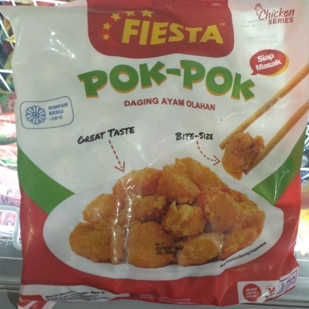 

Fiesta Chicken Nugget pok pok 400gr