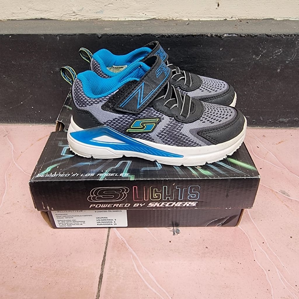 Sepatu Skechers Anak Lights Like New