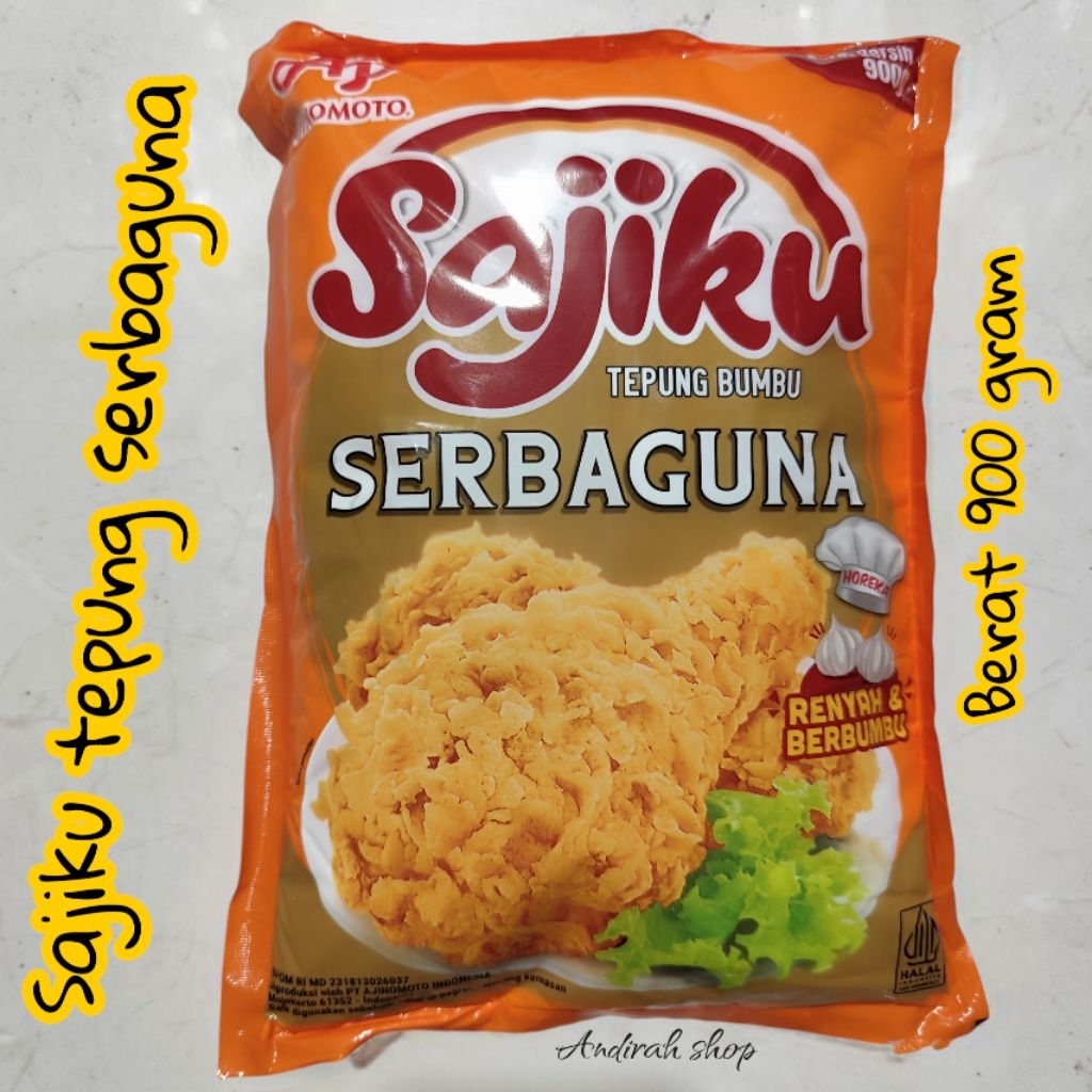 

Sajiku Tepung bumbu serbaguna 900 gram