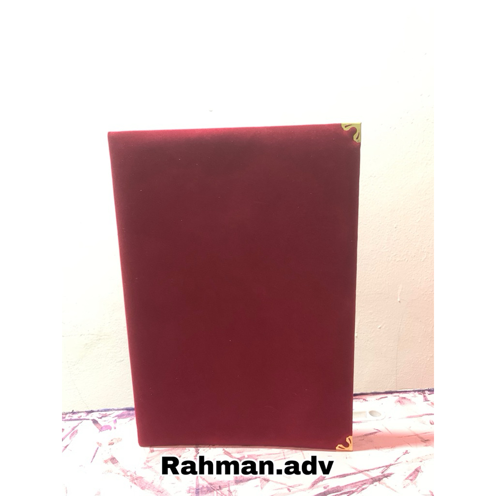 

Map Beludru Kantor A4 & F4 - Premium Elegan Arsip Dokumen Termurah