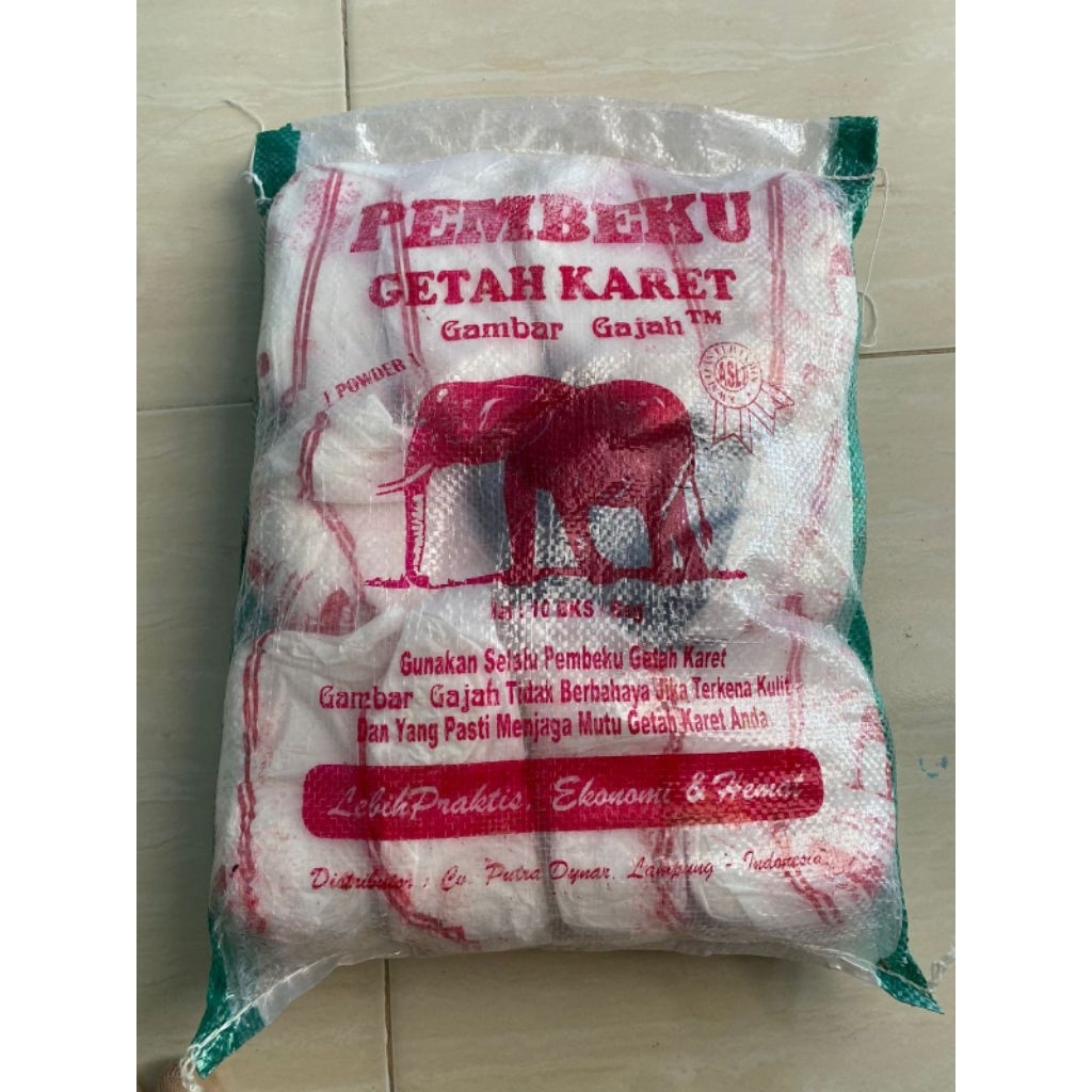 Pembeku Gerah Karet Cap Gajah isi 10 bungkus 100% Orisinal
