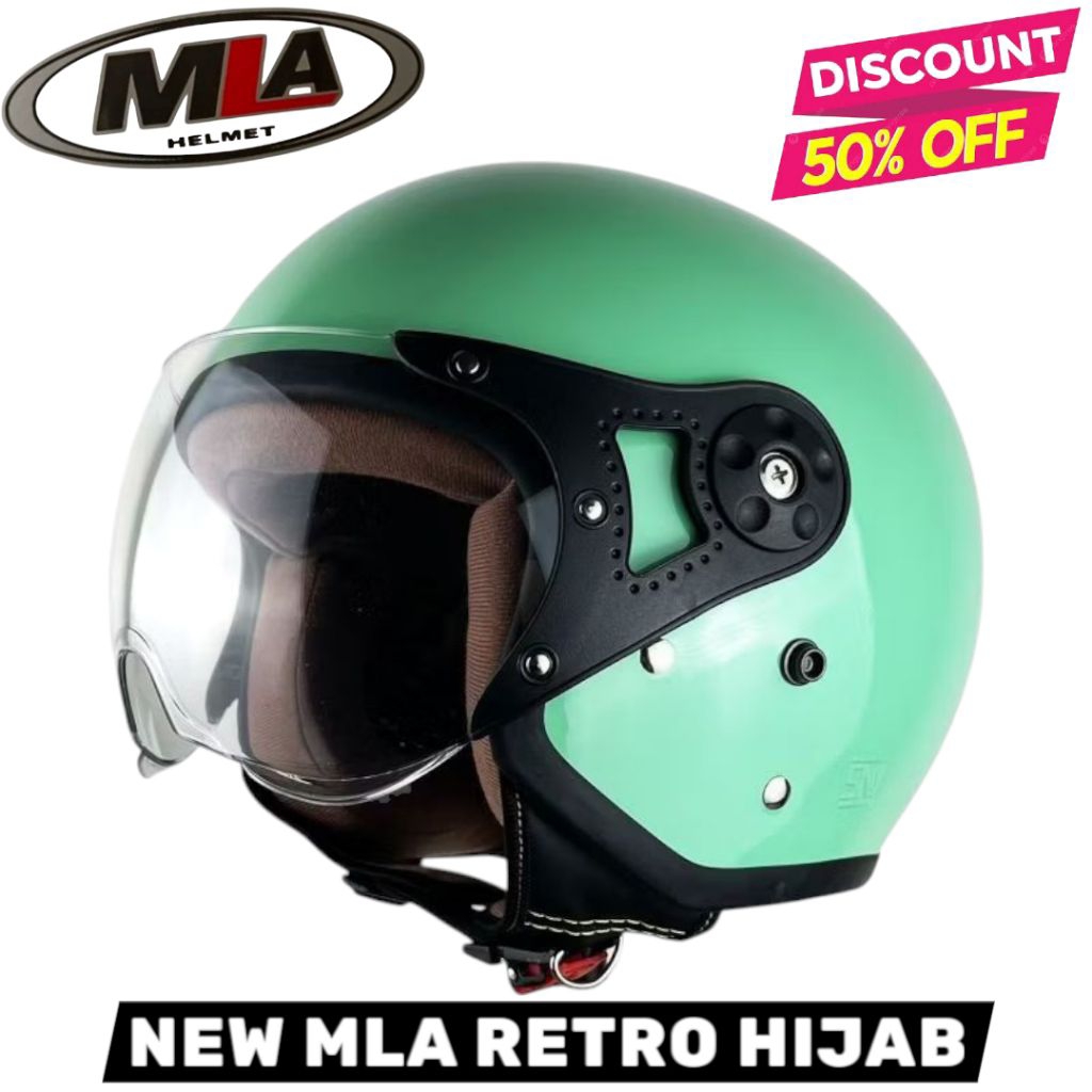 Helm MLA Hijab - Helm Pilot Italy Helem MLA Bogo