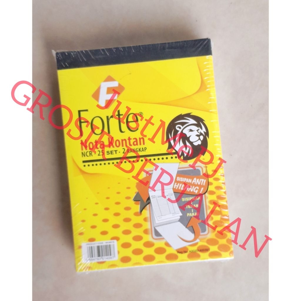 

Paperline Nota Kontan K2 NCR 2 ply