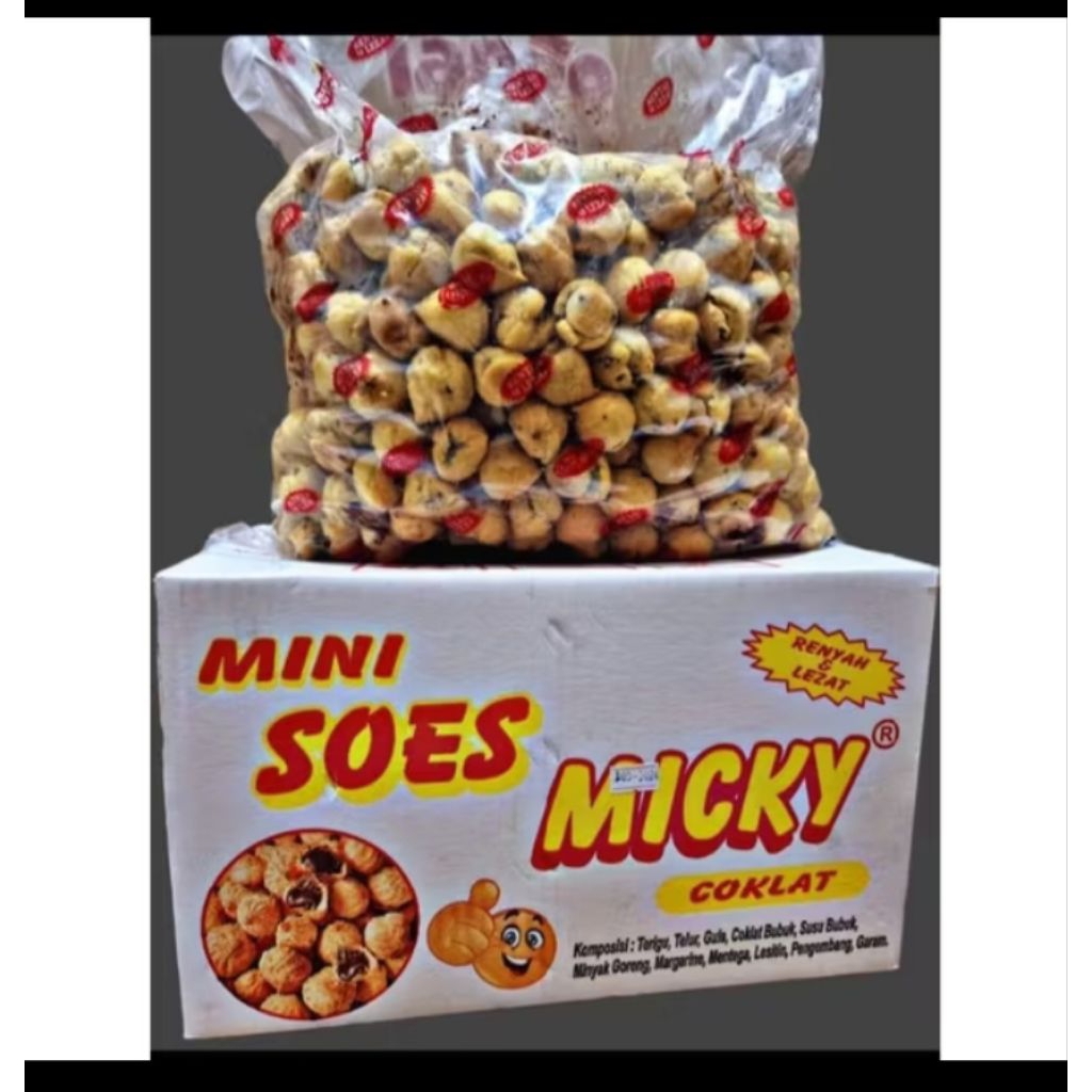 

soes cokelat//soes kering//soes murah meriah 500gr