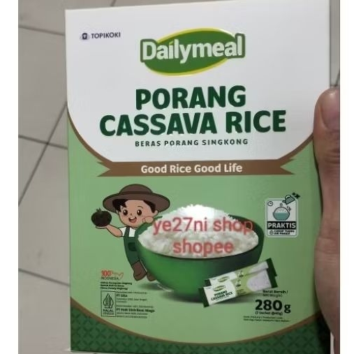 

Dailymeal Porang Cassava Rice 280gr