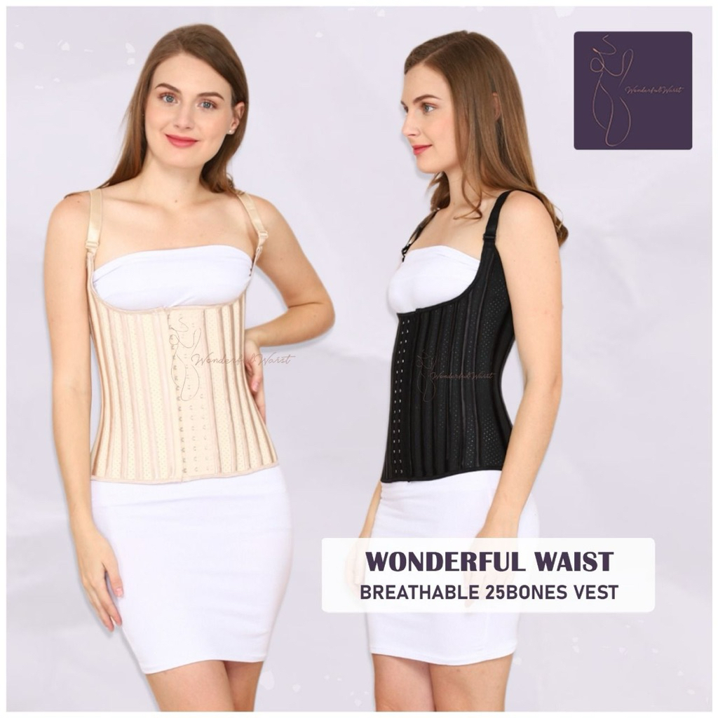Korset Vest 25 tulang / Korset punggung / Korset Perut / waisttrainer / korset melahirkan / korset