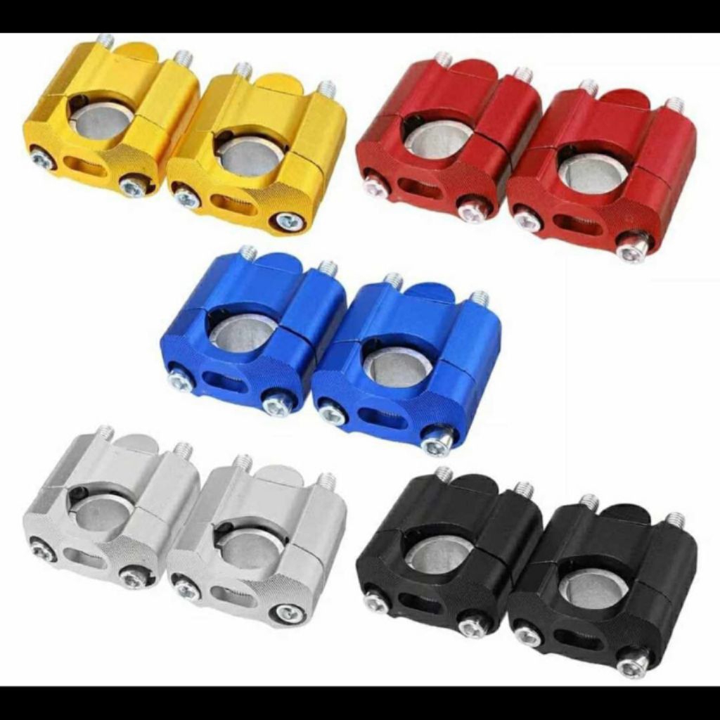 Raiser Stang Peninggi Stang Fatbar Cnc Universal Motor Vixion Pcx Rx King Cb150r Klx Crf