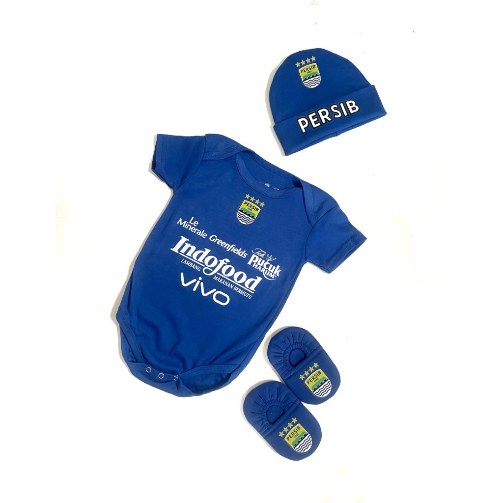 JUMPER Persib Bayi motif bola - Jersey Persib Anak