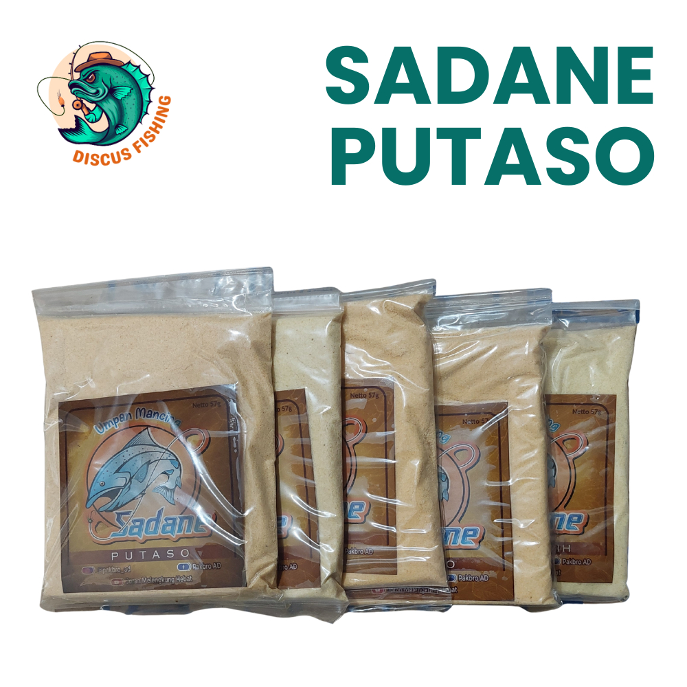 Umpan Sadane Putaso Ikan Mas Sadane Ori Kuning Putih / Umpan Pancing Sadane Putaso Original