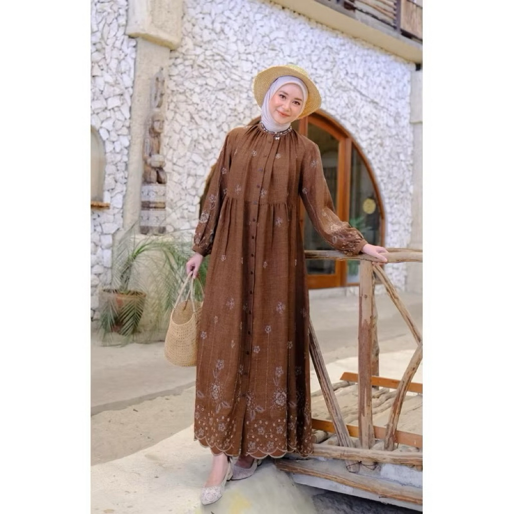 Kienka - Emira Dress baru sale ukuran XL Lingkar Dada 110